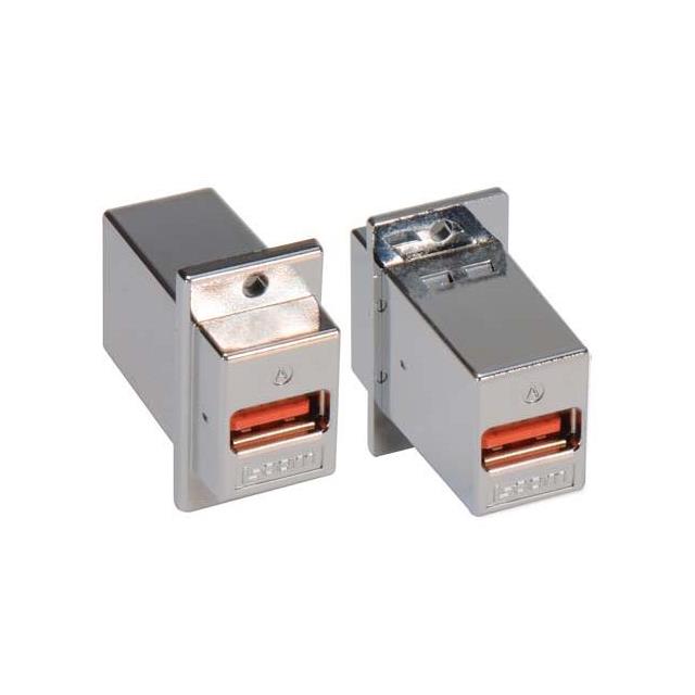 USB A-A PNL ADPT SHLD HI-RET