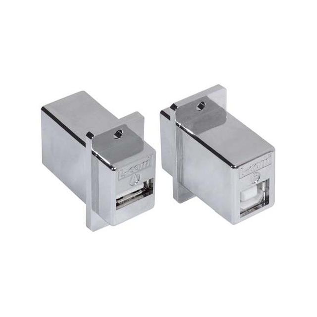 USB A-B PANEL ADPT SHIELDED