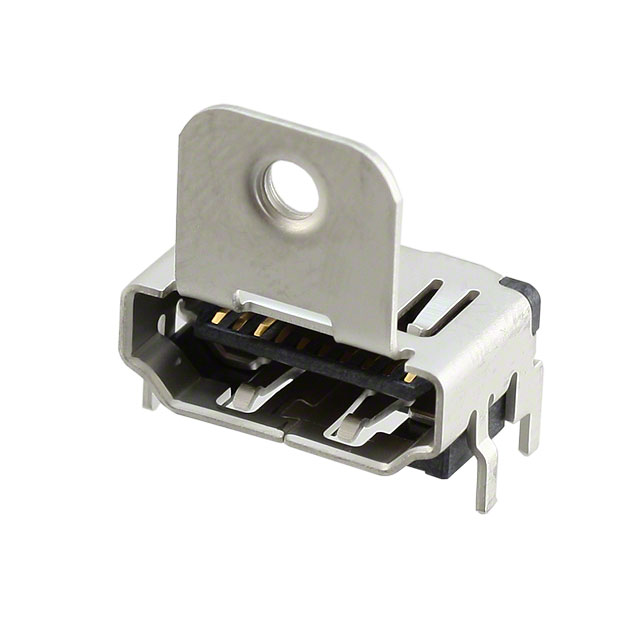 CONN RCPT HDMI 19POS SMD R/A