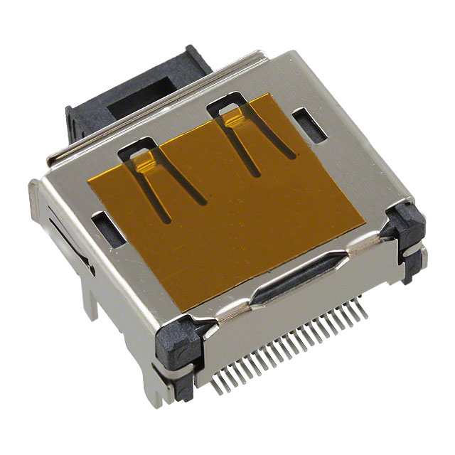 CONN RCPT DISPLAYPORT 20P SMD RA