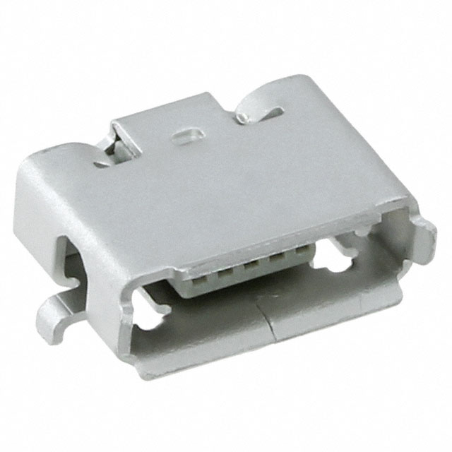 CONN RCPT MICRO USB AB 5P SMD RA