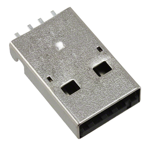 CONN PLUG USB2.0 TYPEA 4P SMD RA