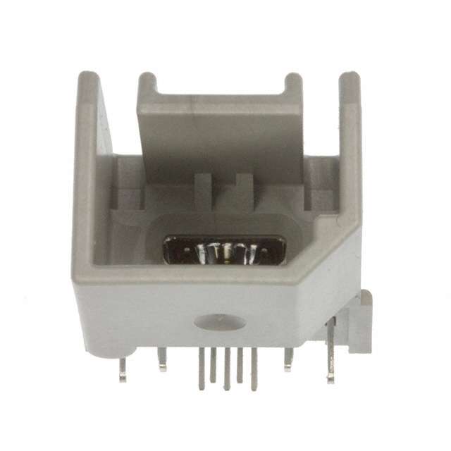 CONN FMALE HDR USB2.0 MINI B R/A