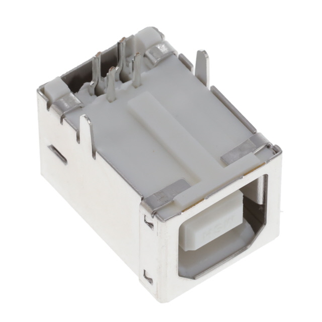 CONN RCPT USB2.0 TYPEB 4POS R/A