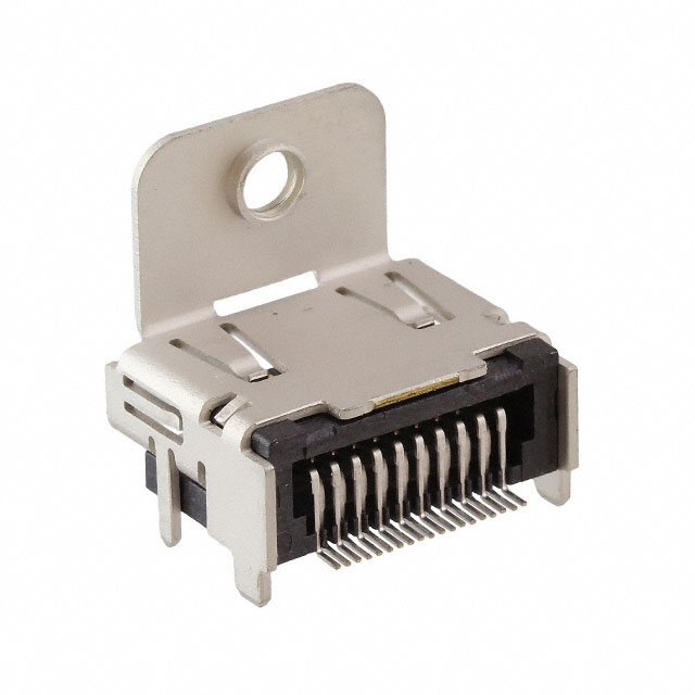 CONN RCPT HDMI 19POS SMD R/A