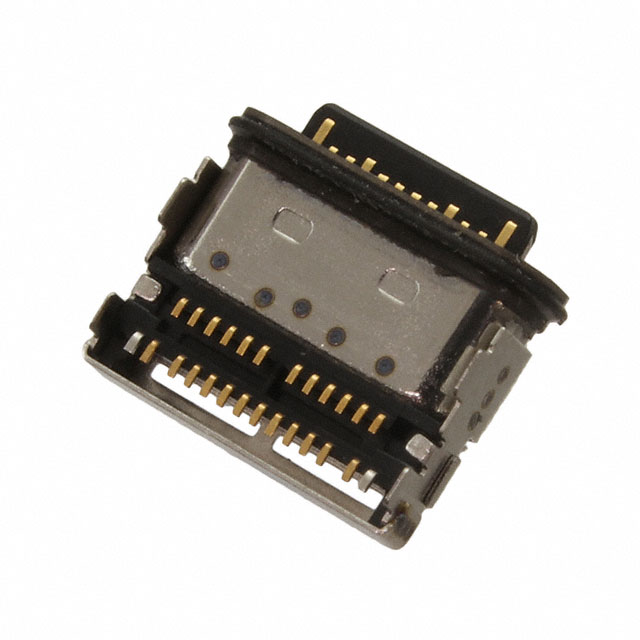 USB TYPE C, RECEPTACLE, TOP MOUN