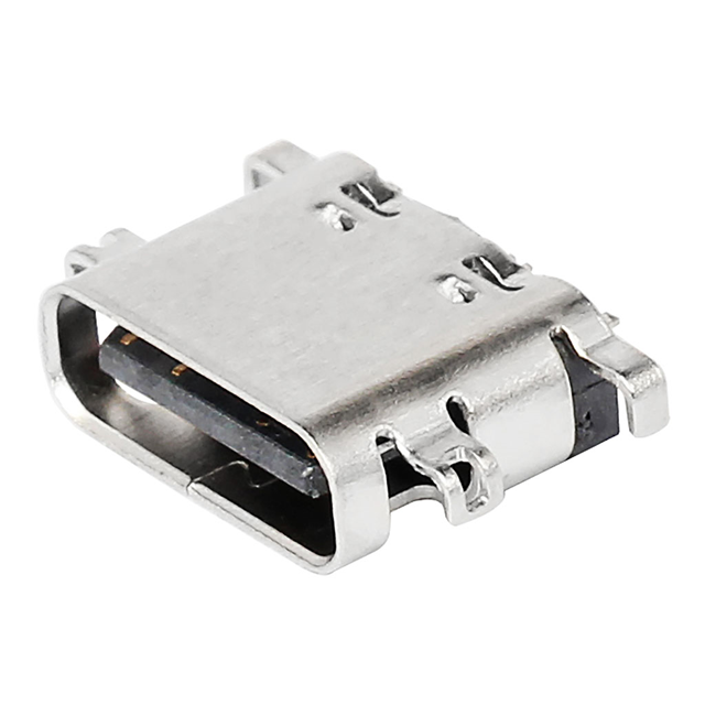 CONN RCP USB2.0 TYP C 24P SMD RA