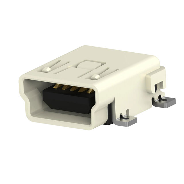 CONN RCPT USB2.0 MINI B SMD R/A