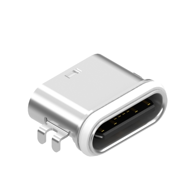 CONN RCPT USB2.0 TYPEC SMD RA
