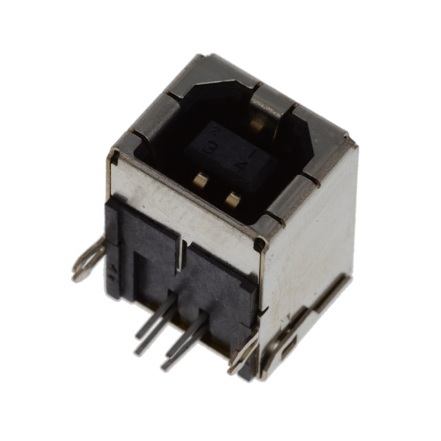 CONN RCPT USB2.0 TYPEB 4POS R/A