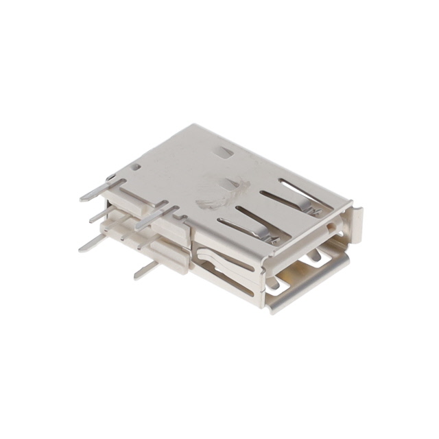 CONN RCPT USB2.0 TYPEA 4POS R/A