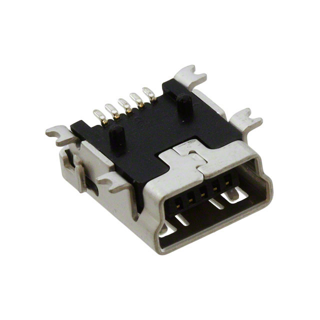 CONN RCPT USB2.0 MINI B SMD R/A
