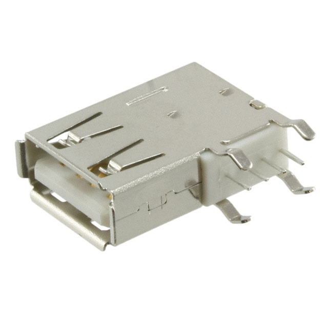 CONN RCPT USB1.1 TYPEA 4POS R/A