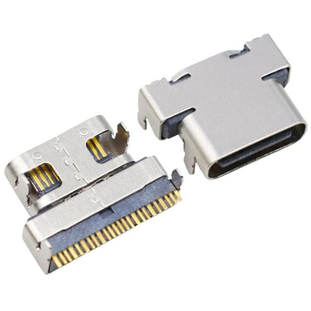 CONN RCPT USB3.2 TYPC 24P SMD RA