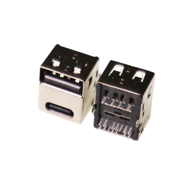 USB DUAL STACK: TYPE A AND TYPE