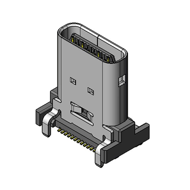 CONN RCPT USB3.1 TYPEC 24POS SMD