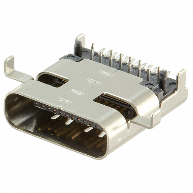 CONN RCPT USB3.1 TYPEC 24POS SMD