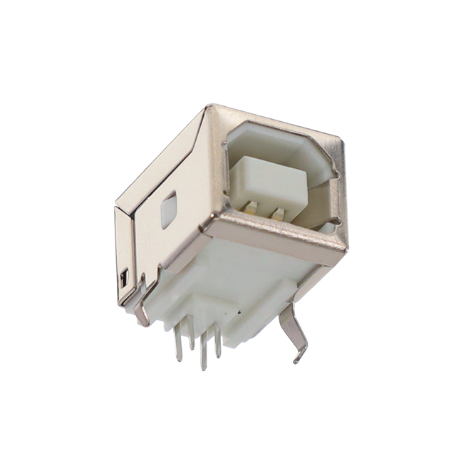 CONN RCPT TYPEB 4POS R/A