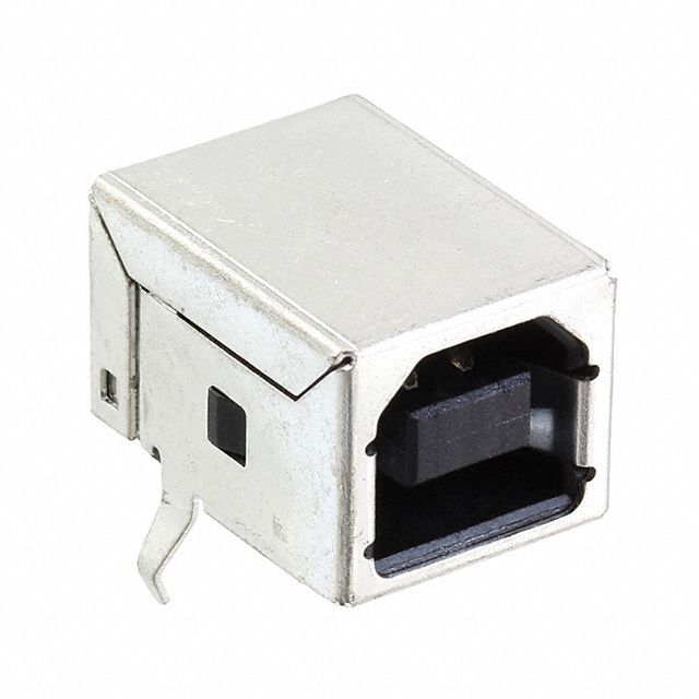 CONN RCPT TYPEB 4POS R/A