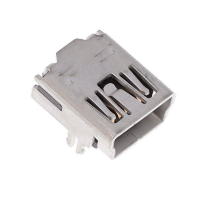 MINI USB 5POS , B TYPE , R/A , D