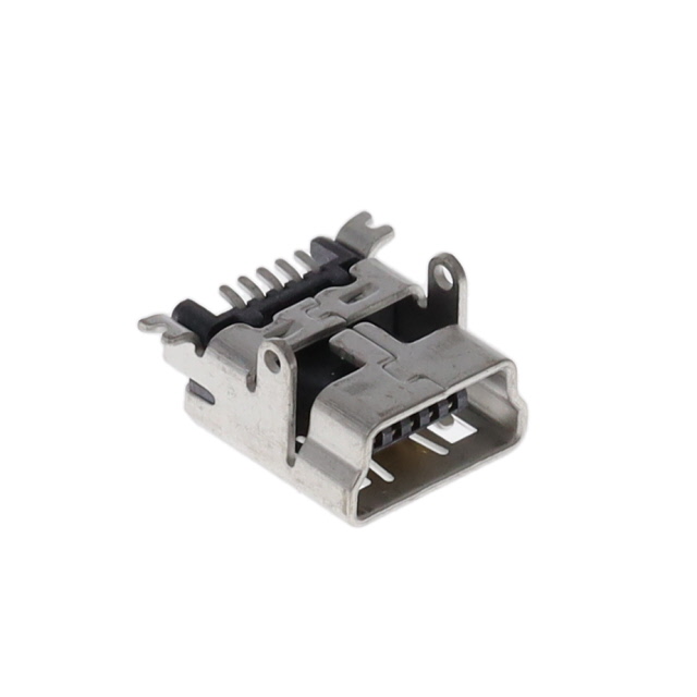 MINI USB 5POS , B TYPE , R/A , S