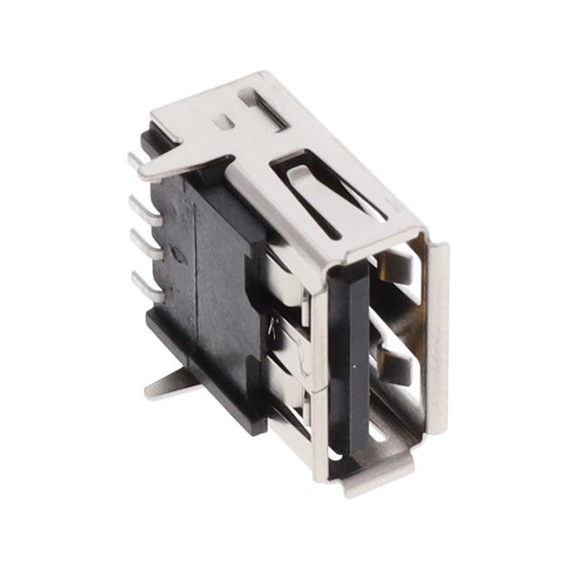 USB2.0 A RECEPT,RIGHT ANGLE, SMT