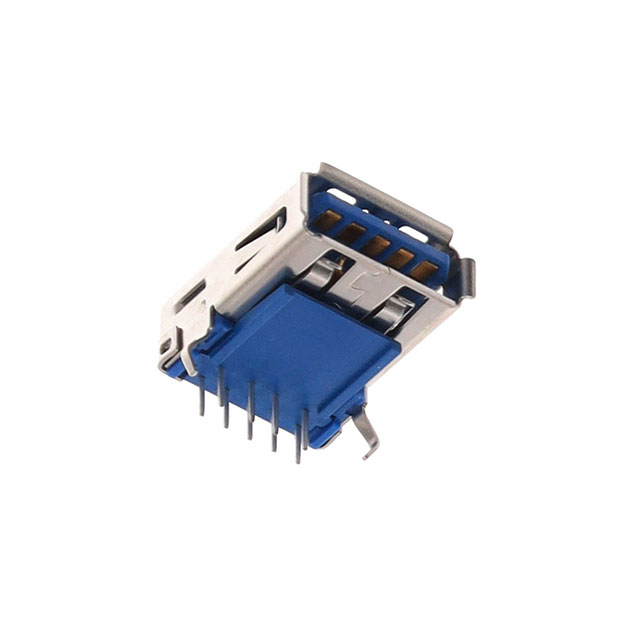 USB3.0, A, RECEPTACLE, RIGHT ANG