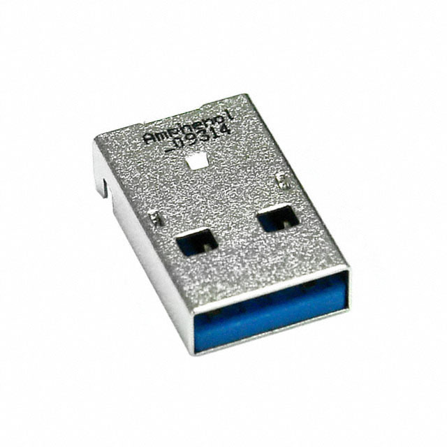 CONN PLUG USB3.0 TYPEA 9P SMD RA