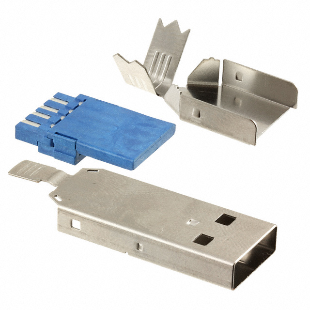 CONN PLUG USB3.0 TYPEA 9POS SLD