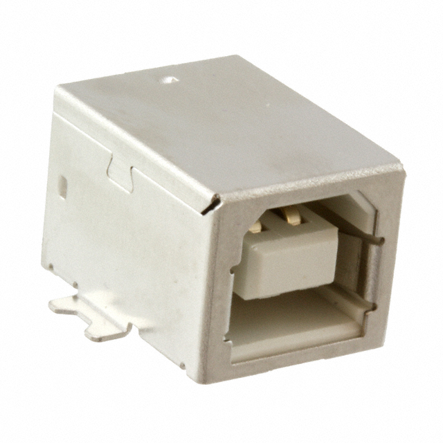 CONN RCPT USB2.0 TYPEB 4P SMD RA