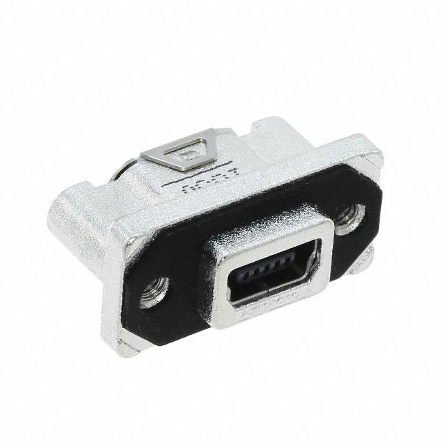 CONN RCPT USB2.0 MINI B PCB R/A