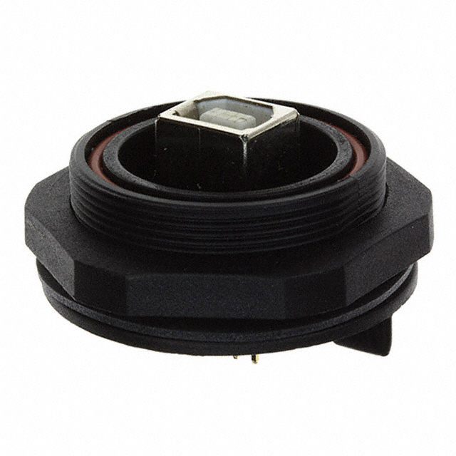 CONN RCP USB2.0 TYPEB 4P PNL MNT