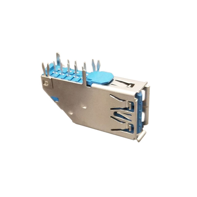 CONN RCPT USB3.0 TYPEA 9POS R/A