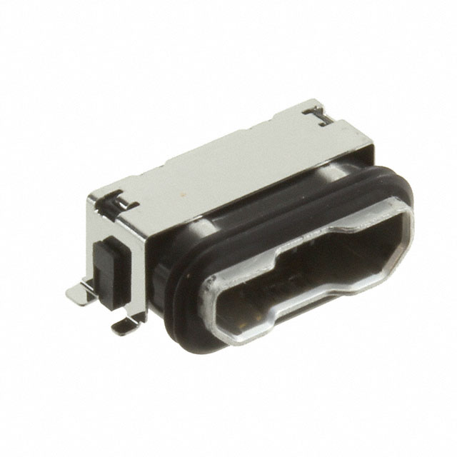 CONN RCP MICRO USB B 5POS SMD RA