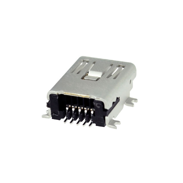 CONN RCPT USB2.0 MINI B SMD R/A