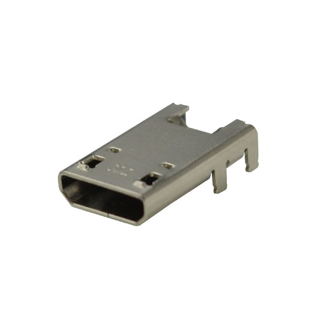 CONN RCPT USB2.0 MICRO B SMD R/A