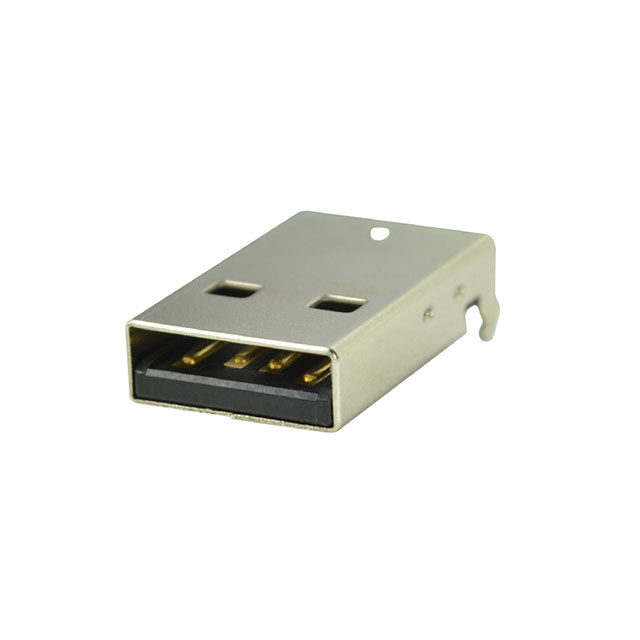 CONN PLUG USB2.0 TYPEA 4POS R/A