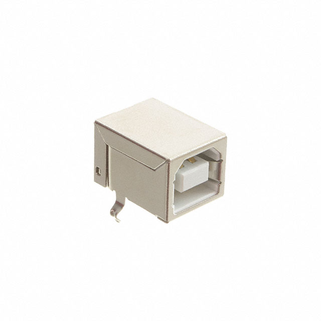 USB TYPE B, RIGHT ANGLE, WHITE C