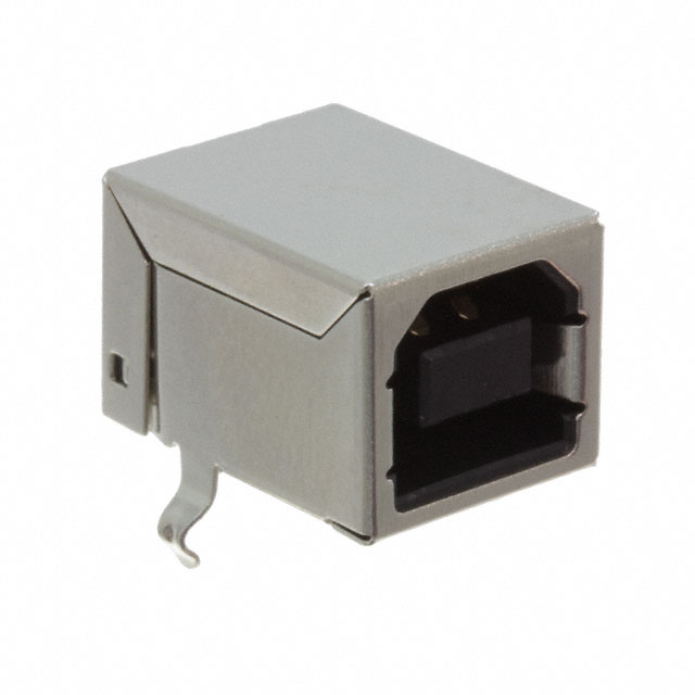 USB B 2.0, R/A, THRU HOLE, RECEP