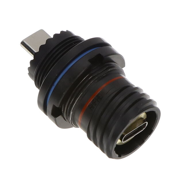 USB-C JAM NUT RECEPTACLE, MALE U