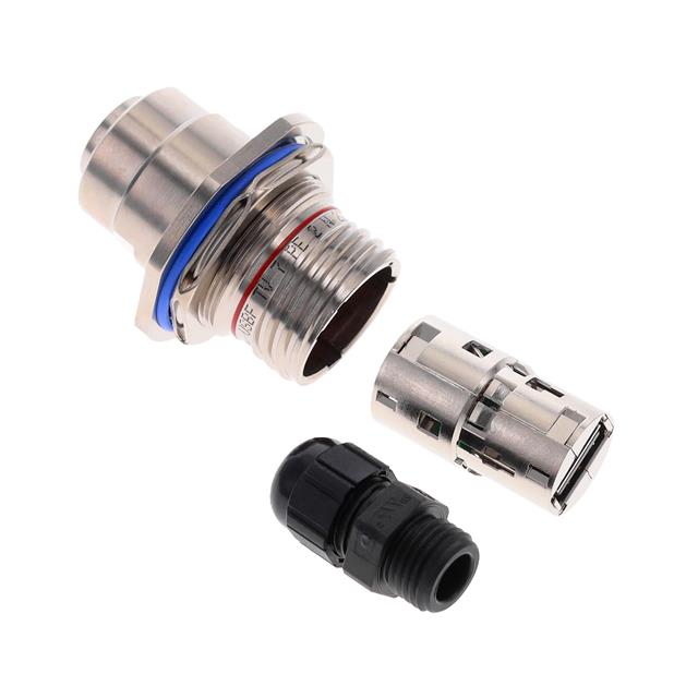 CONN RCP USB2.0 TYPEA 4P PNL MNT