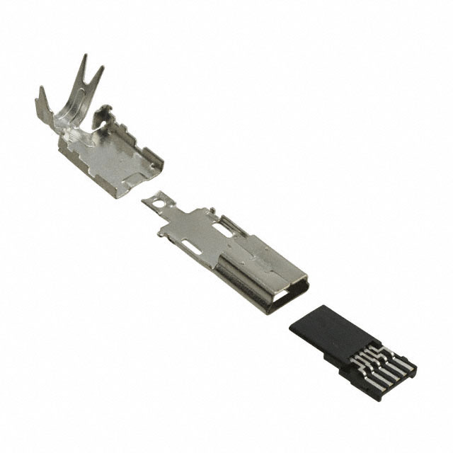 CONN PLG USB2.0 MINI B 5P SLD
