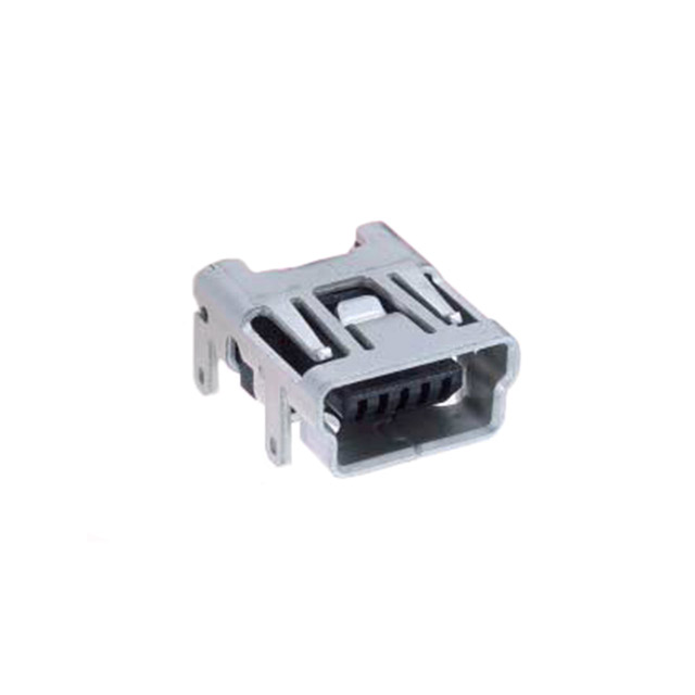 CONN RCPT USB2.0 MINI B SMD R/A
