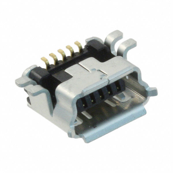 CONN RCPT USB2.0 MINI B SMD R/A