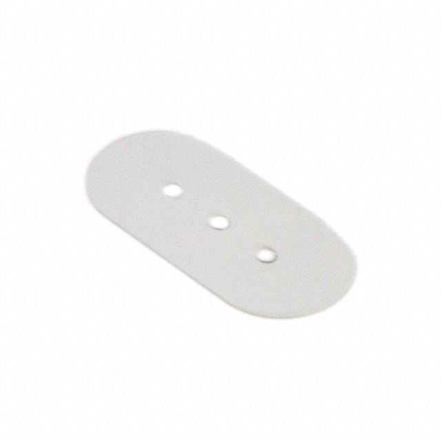 INSULATOR CRYSTAL 3HOLE CLEAR