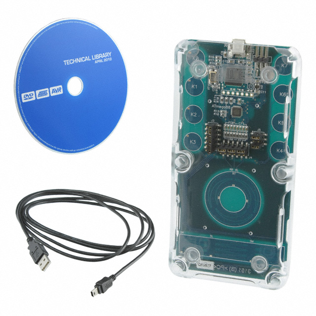 KIT QTOUCH W/SW ATMEGA88