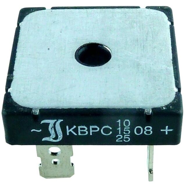 BRIDGE RECT 1PHASE 600V 25A KBPC