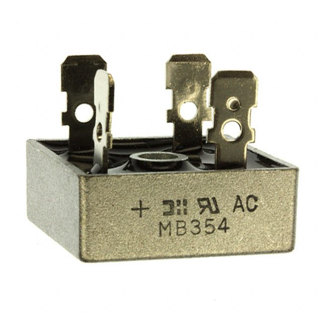 BRIDGE RECT 1PHASE 100V 25A MB