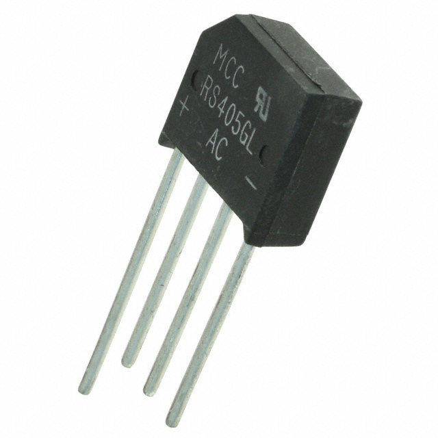 BRIDGE RECT 1PHASE 600V 4A RS-4L