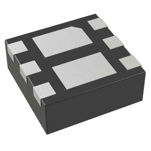 TRANS 2PNP 60V 1A 6-WDFN